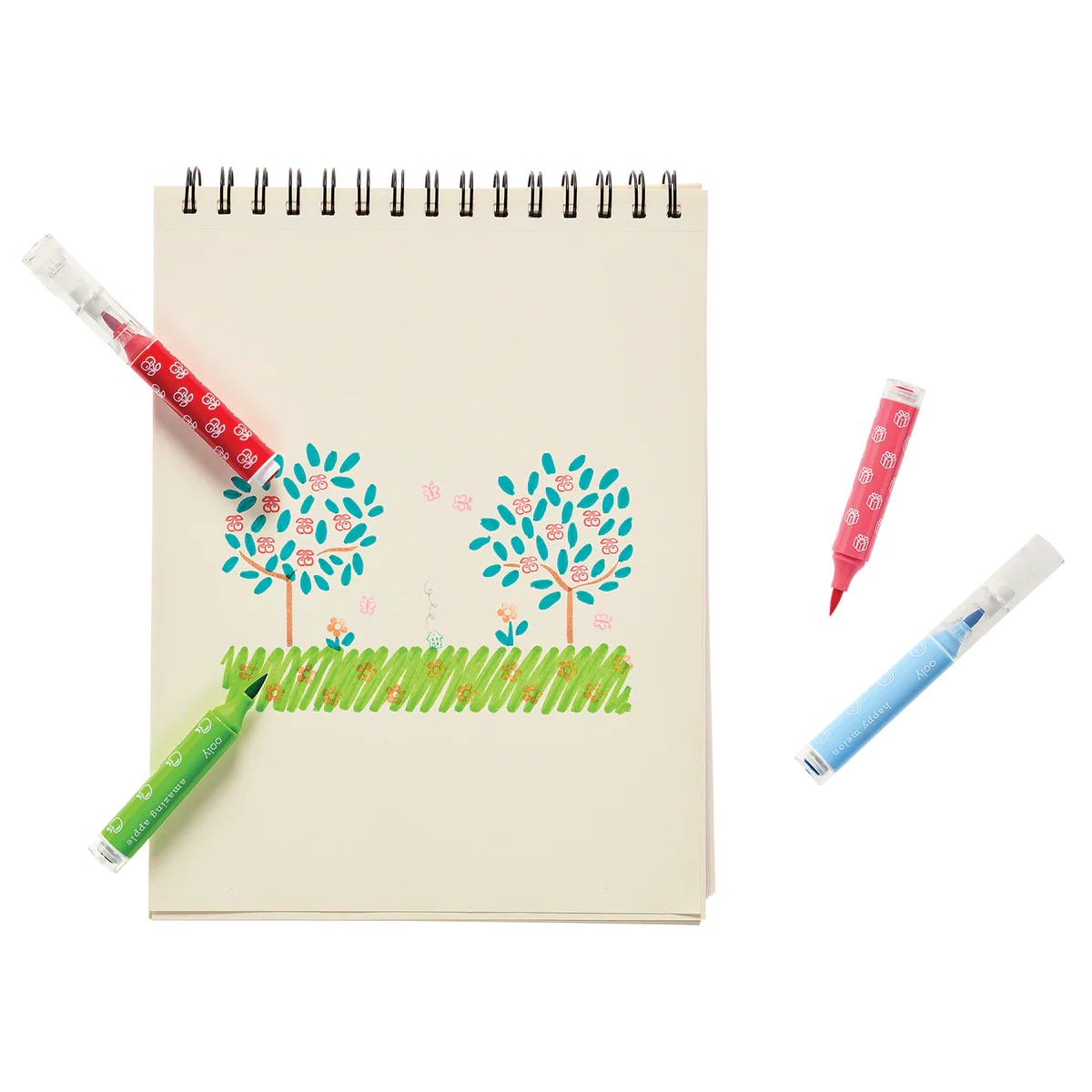 ooly Stampables Double Ended Brush and Stamp Markers