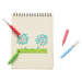 ooly Stampables Double Ended Brush and Stamp Markers