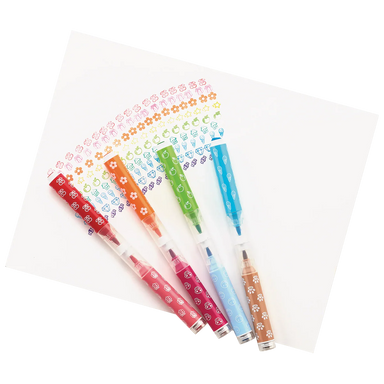 ooly Stampables Double Ended Brush and Stamp Markers