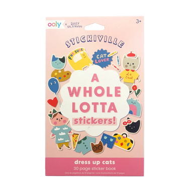 ooly A Whole Lotta Stickers! - Dress Up Cats
