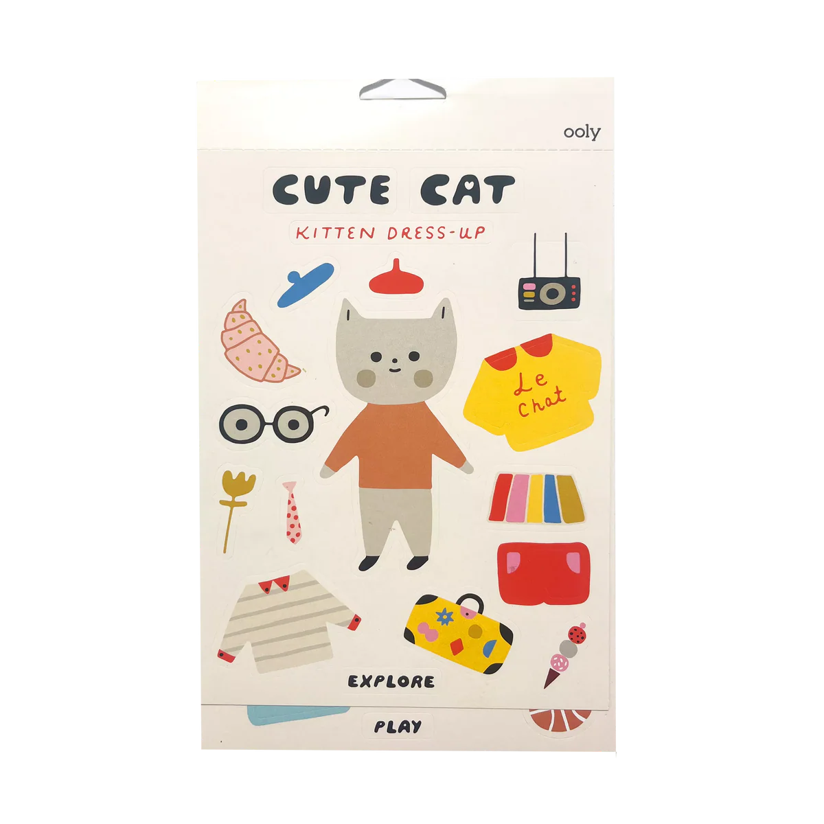 ooly A Whole Lotta Stickers! - Dress Up Cats