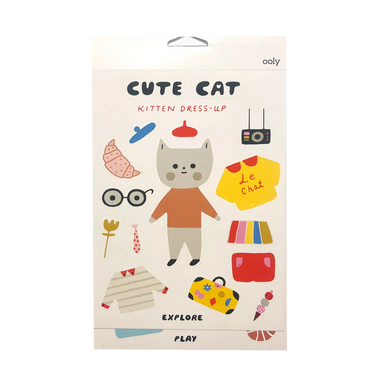 ooly A Whole Lotta Stickers! - Dress Up Cats