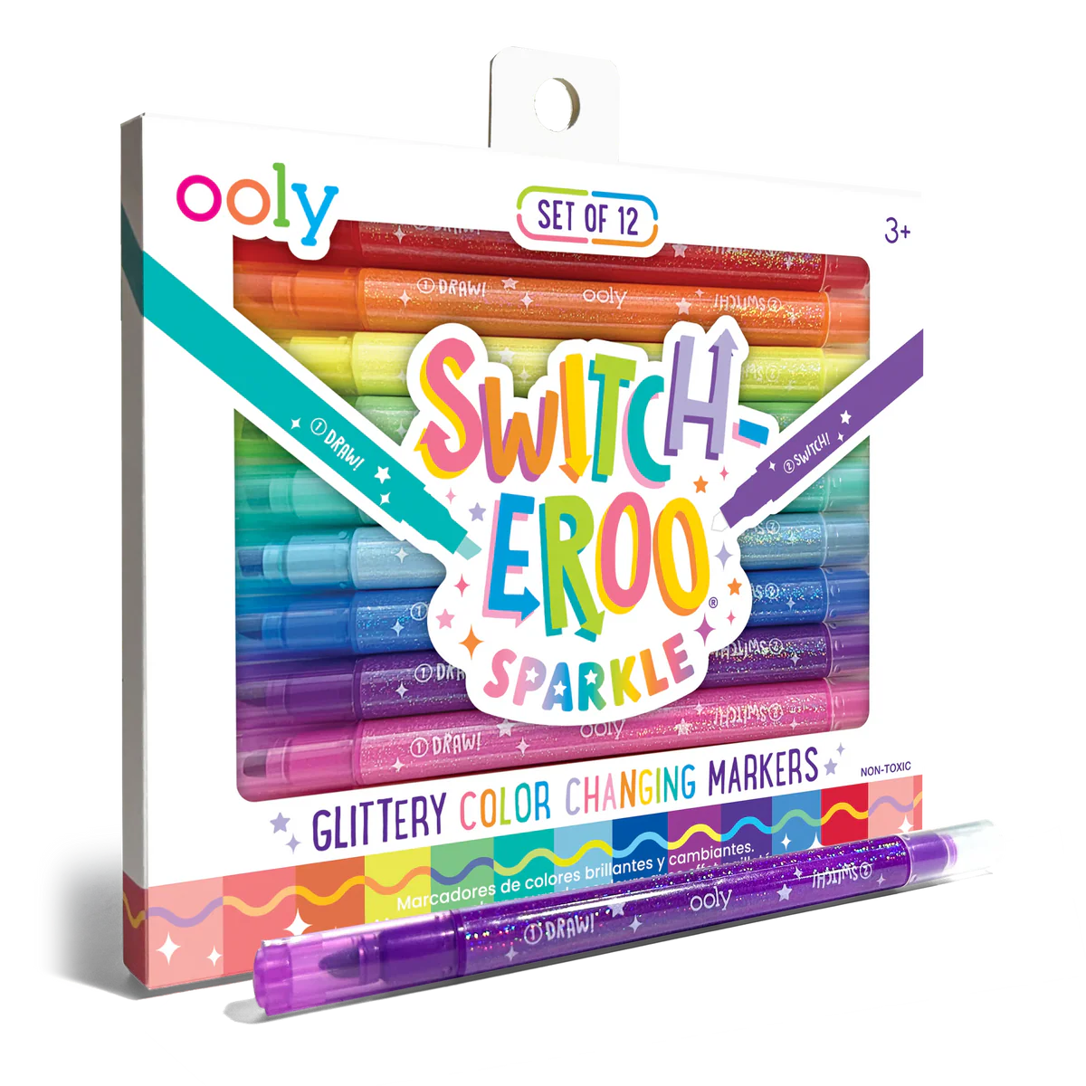 ooly Switcheroo Sparkle - Glitter Color Changing Markers