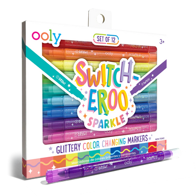 ooly Switcheroo Sparkle - Glitter Color Changing Markers