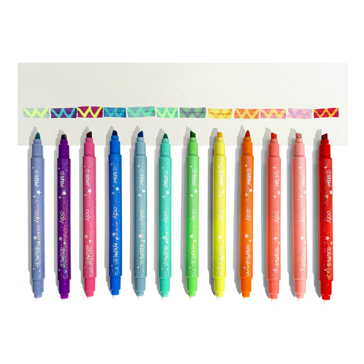 ooly Switcheroo Sparkle - Glitter Color Changing Markers