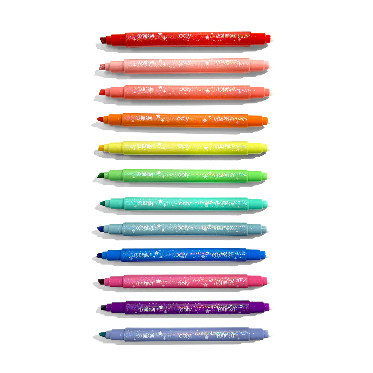 ooly Switcheroo Sparkle - Glitter Color Changing Markers