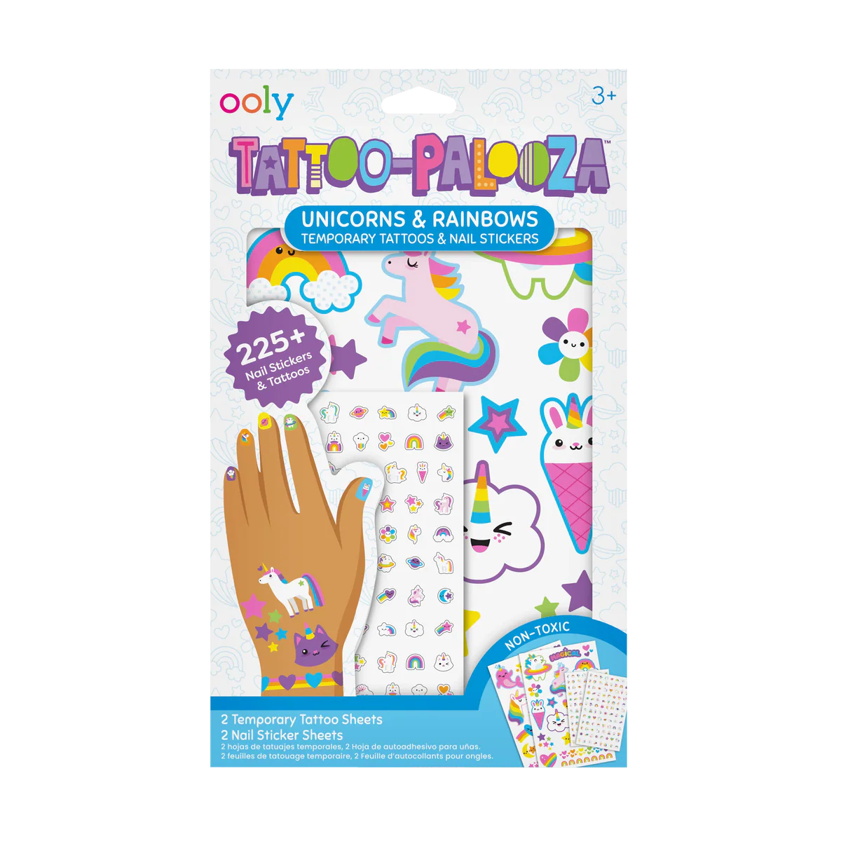 ooly Unicorns & Rainbows Tattoo Palooza