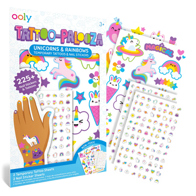 ooly Unicorns & Rainbows Tattoo Palooza