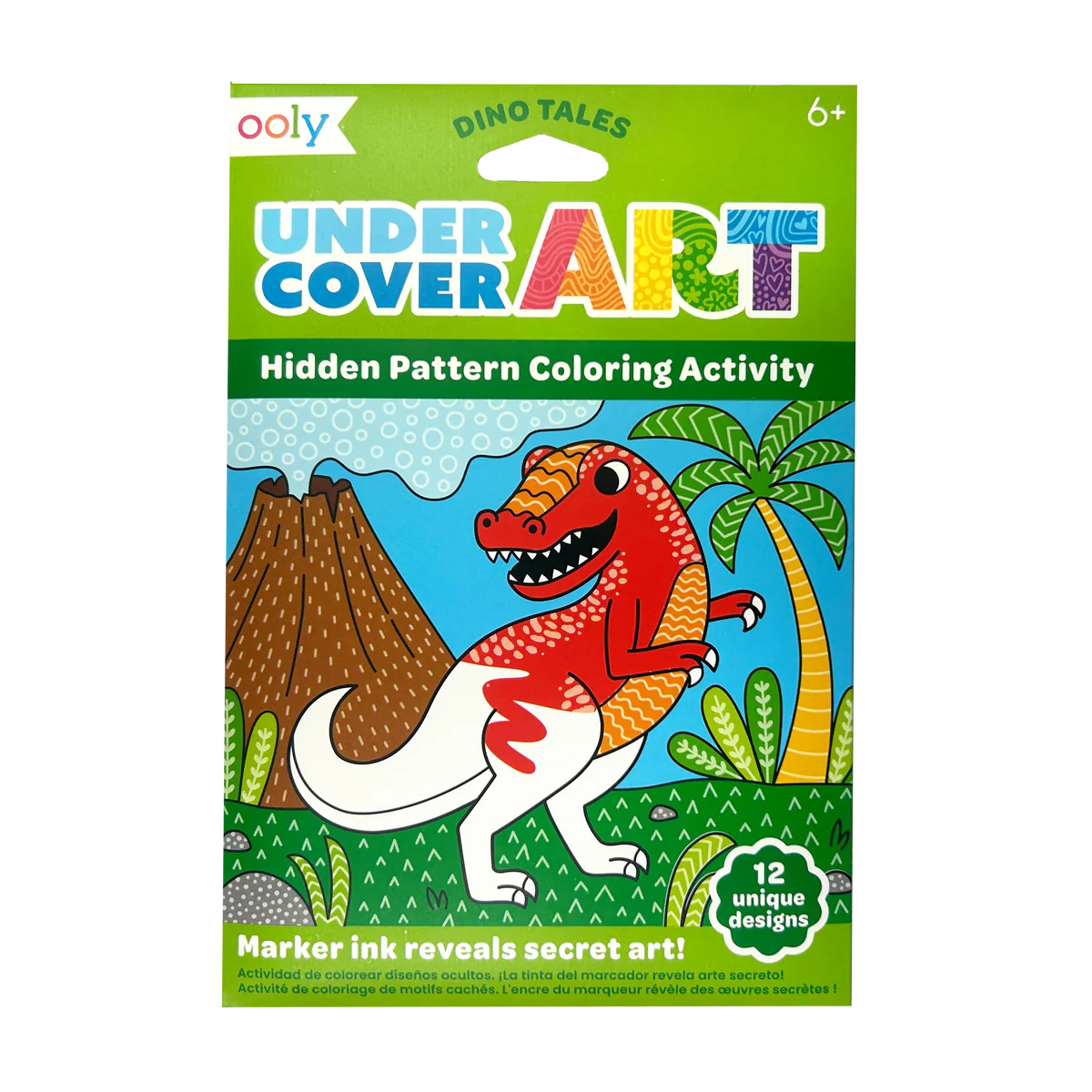 ooly Dino Tales Undercover Art Hidden Picture Coloring Pages