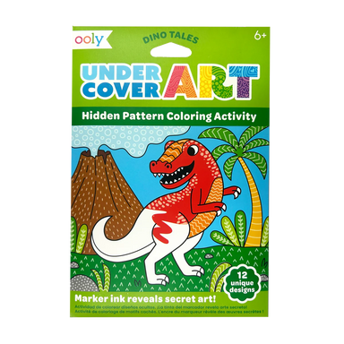ooly Dino Tales Undercover Art Hidden Picture Coloring Pages