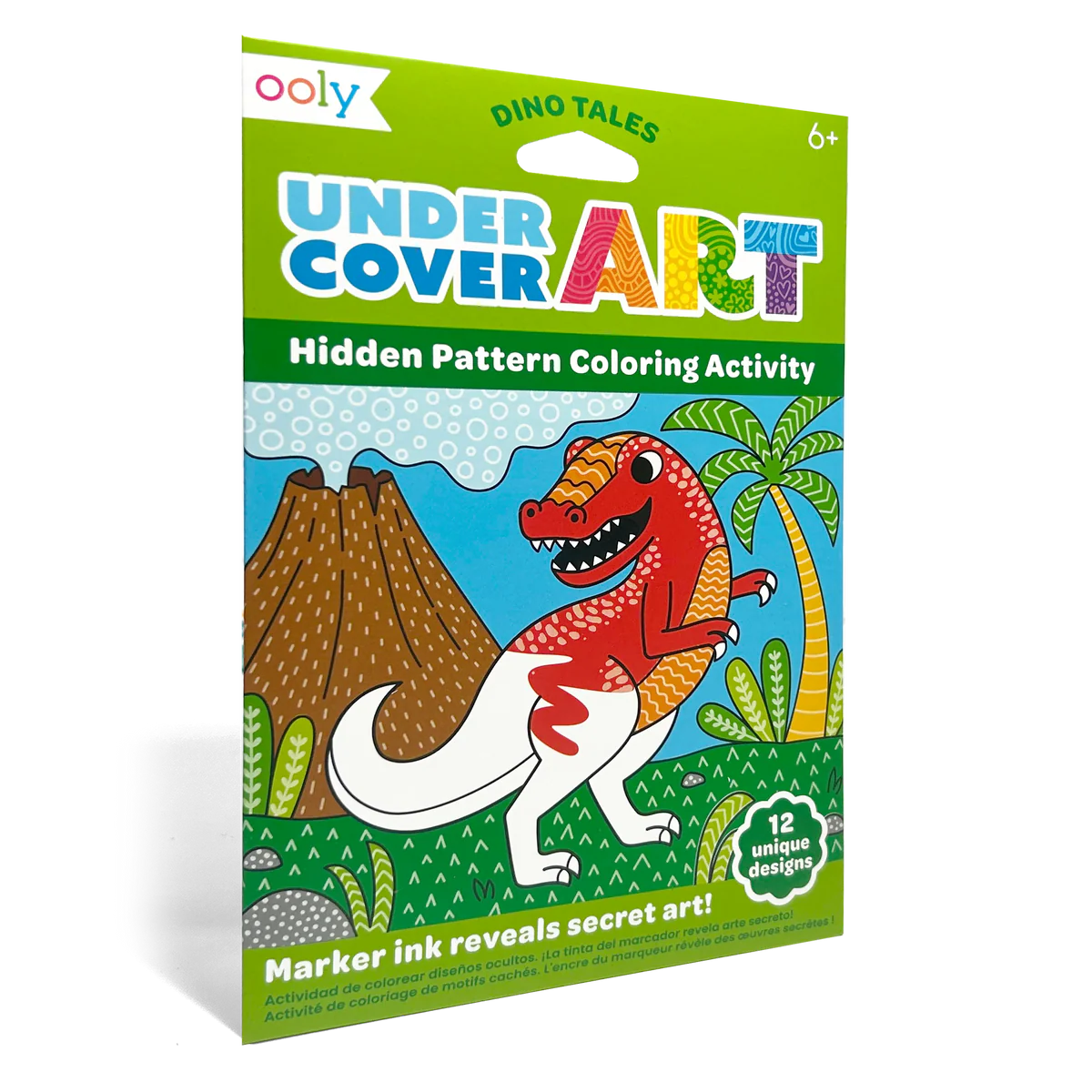 ooly Dino Tales Undercover Art Hidden Picture Coloring Pages