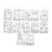 Under Cover Art Hidden Pattern Coloring Activity - Unicorn Friends