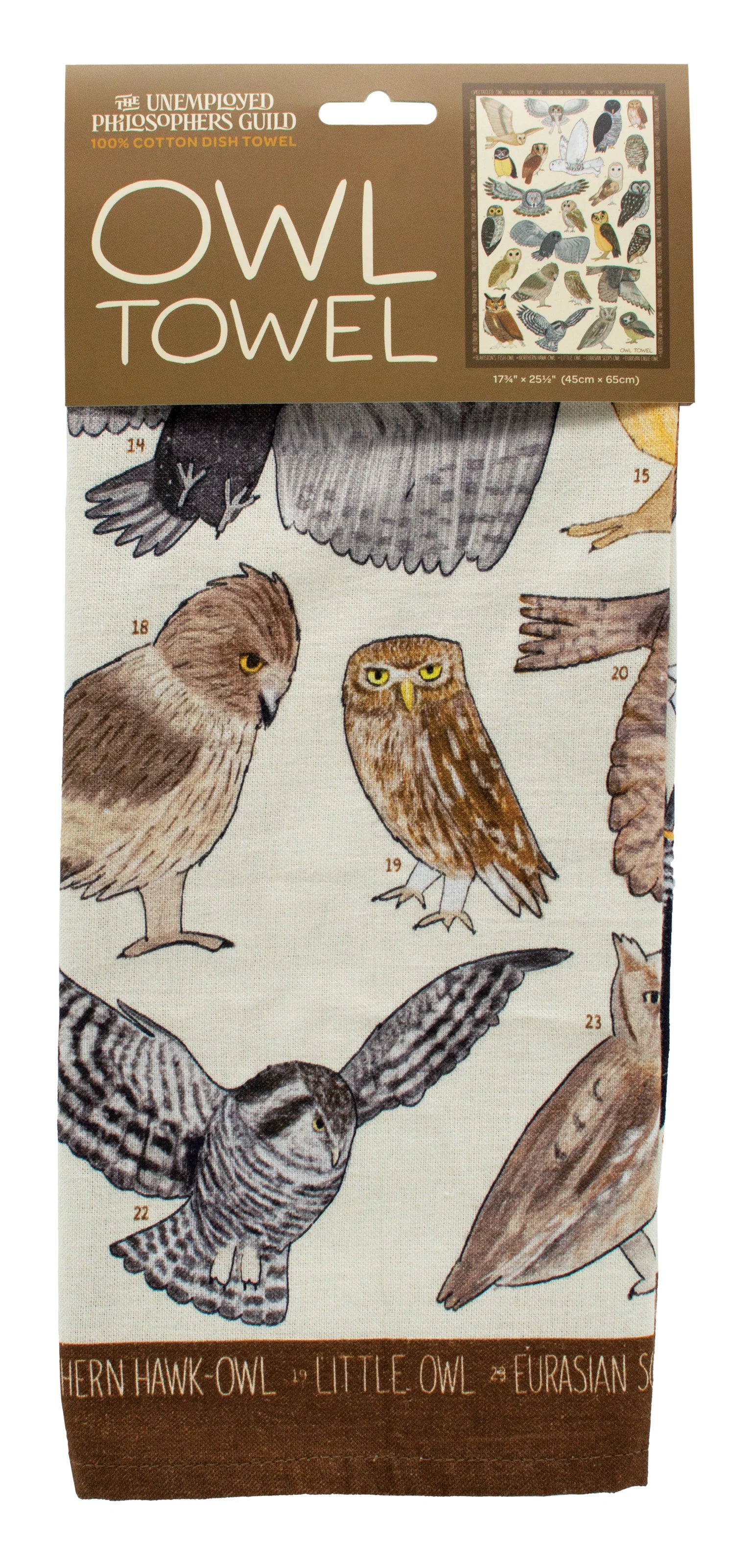 Owl Dish Towel