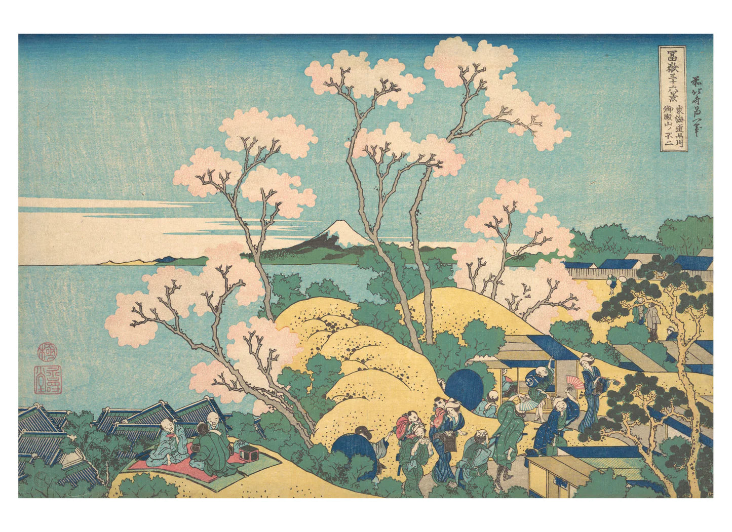 POM Hokusai Book of Postcards