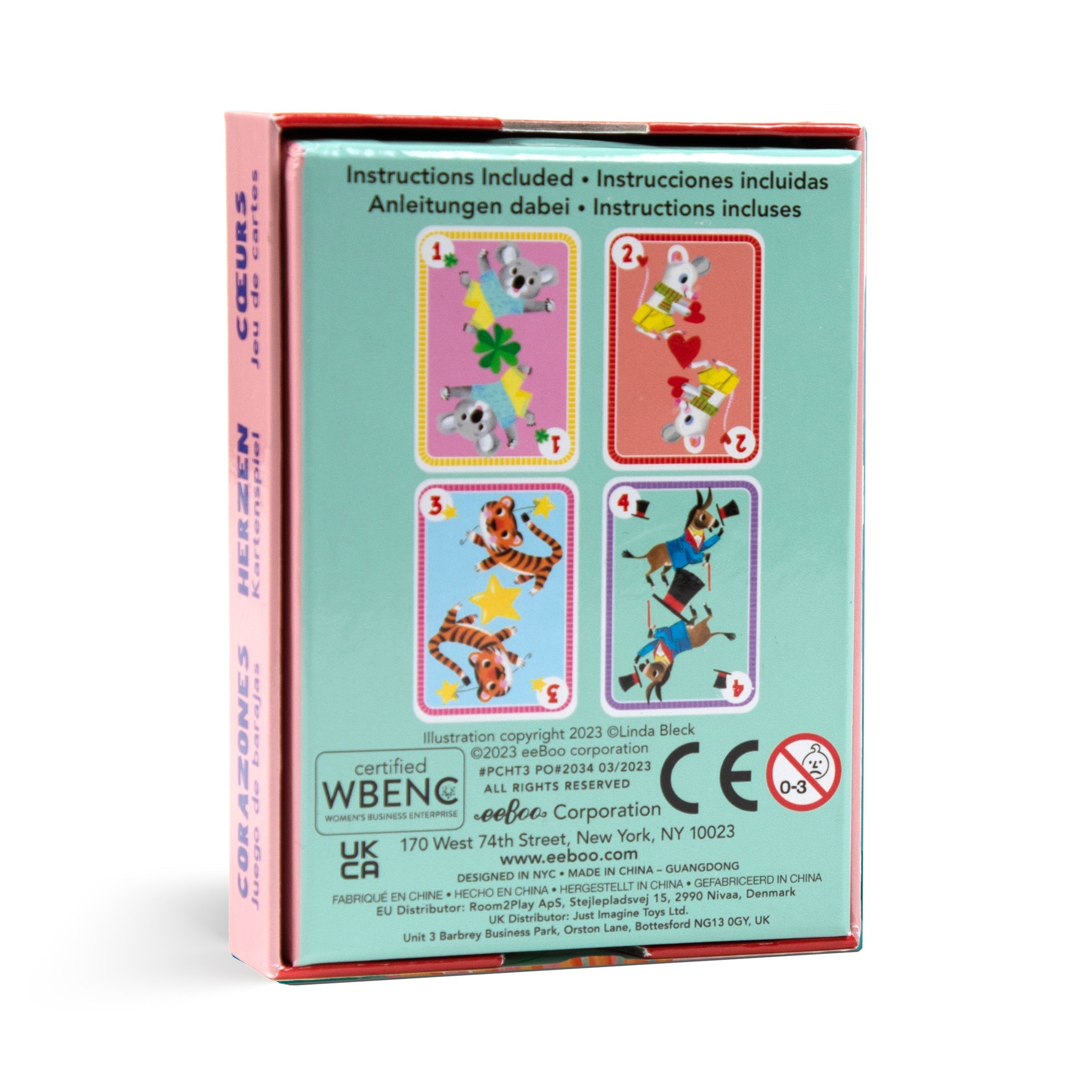 Eeboo Card Game Hearts