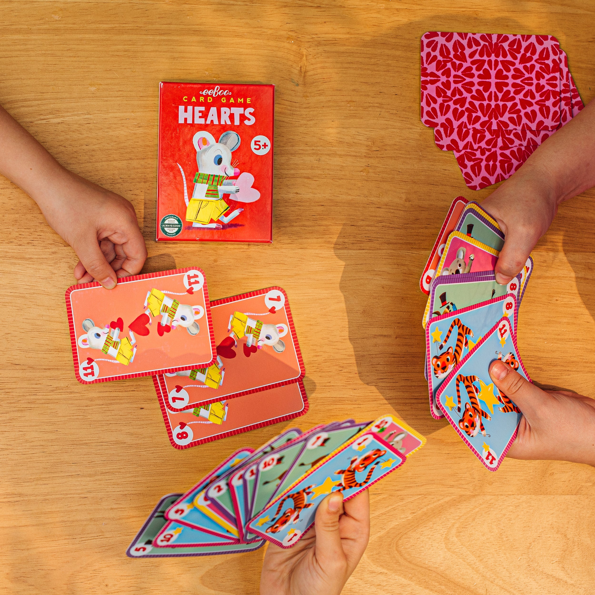 Eeboo Card Game Hearts