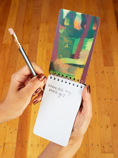 BLUQ Notes From My Mushroom Trip 3x5 Spiral Notebook