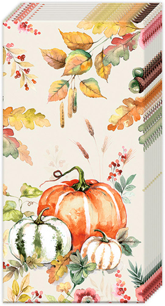 Pumpkin Love Cream - Pocket Tissues    