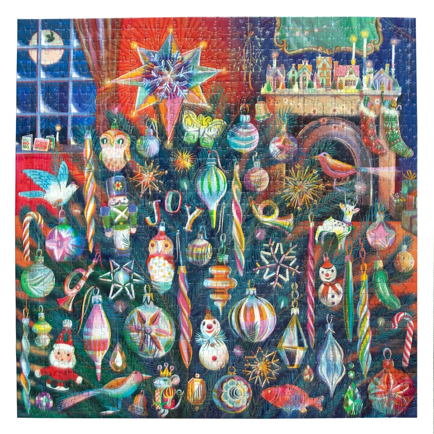 Holiday Ornaments 1000 Piece Puzzle