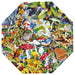 Poisonous Mushrooms 500 Piece Octagon Puzzle
