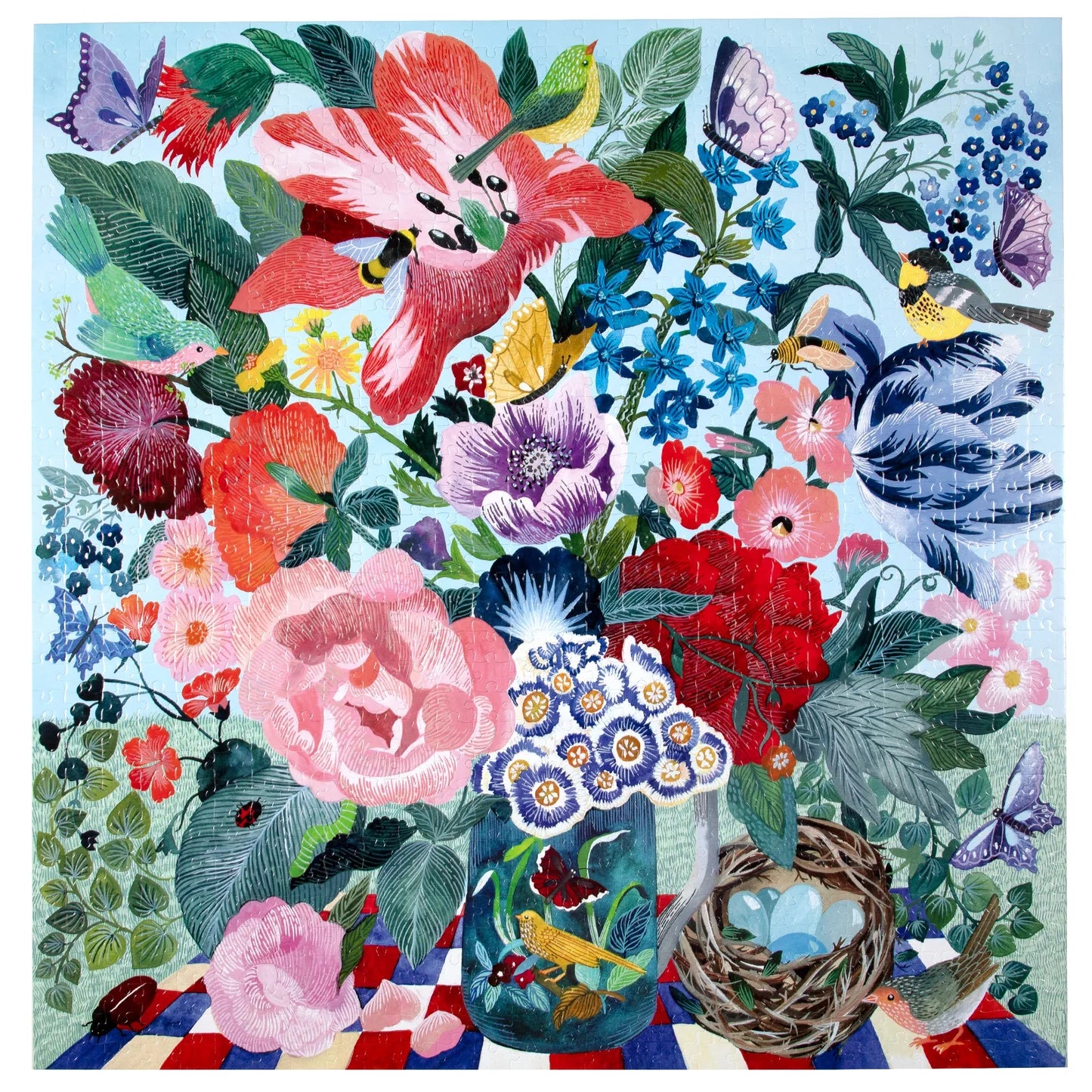 Spring Bouquet 1000 Piece Puzzle