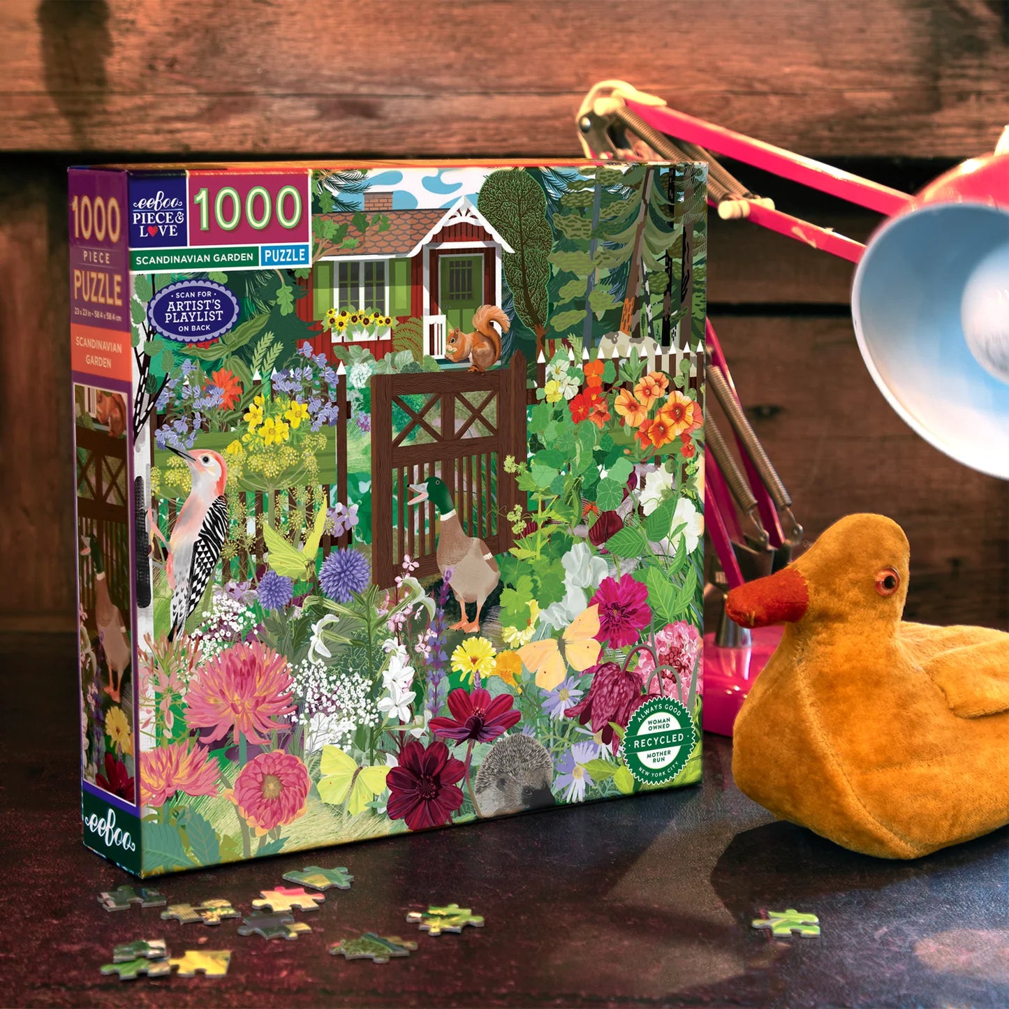 Scandinavian Garden 1000 Piece Puzzle