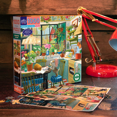 Springtime Kitchen 1000 Piece Puzzle