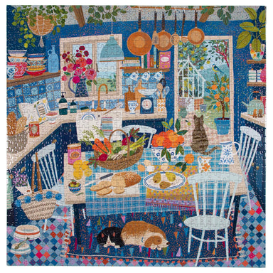 Blue Kitchen 1000 Piece Puzzle