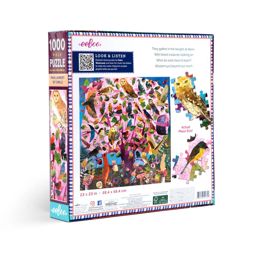 Parliament Of Owls 1000 Piece Puzzle