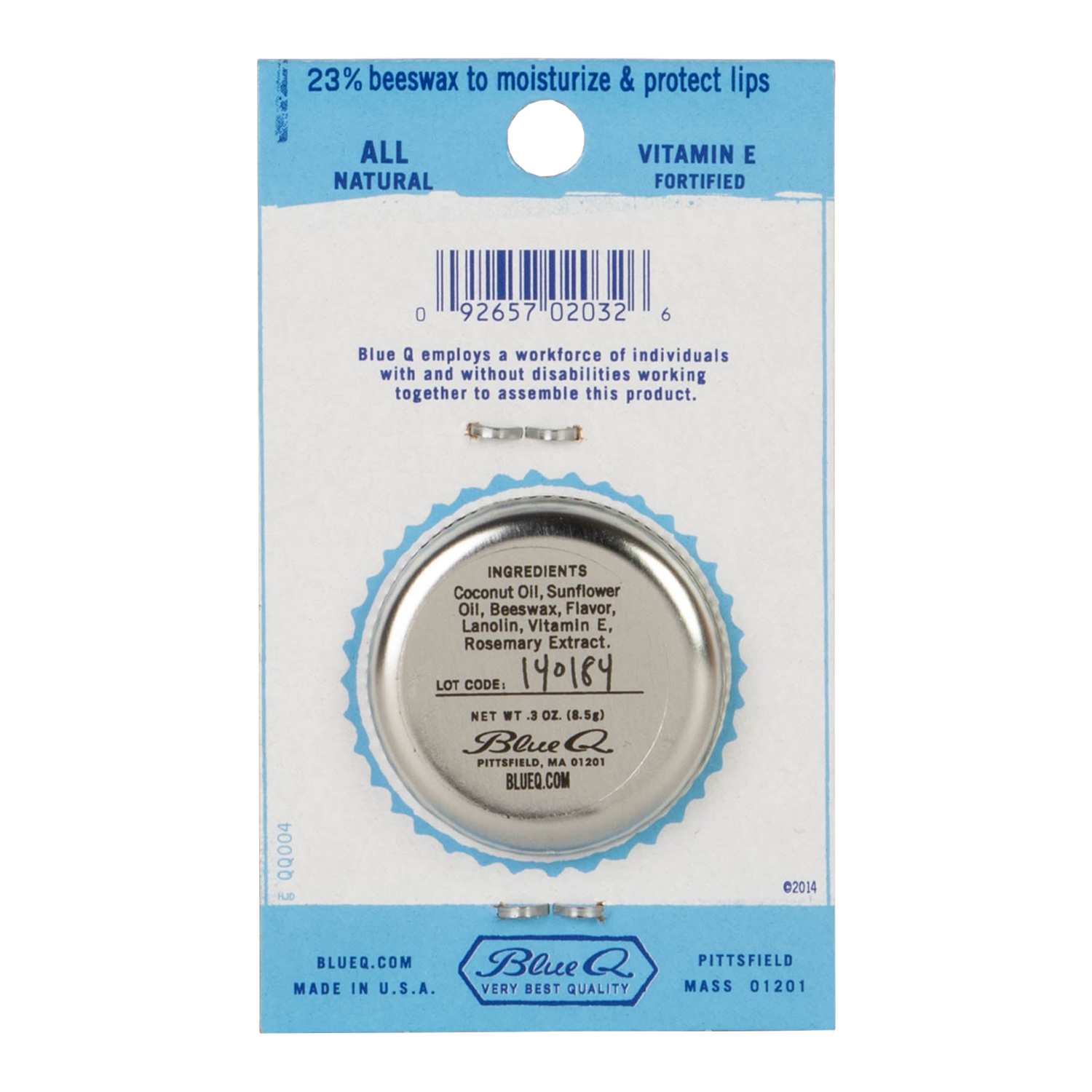 BLUQ Lip Sh*t Lip Balm - Vanilla Cardamom