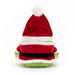 Jellycat Santa Ricky Rain Frog    