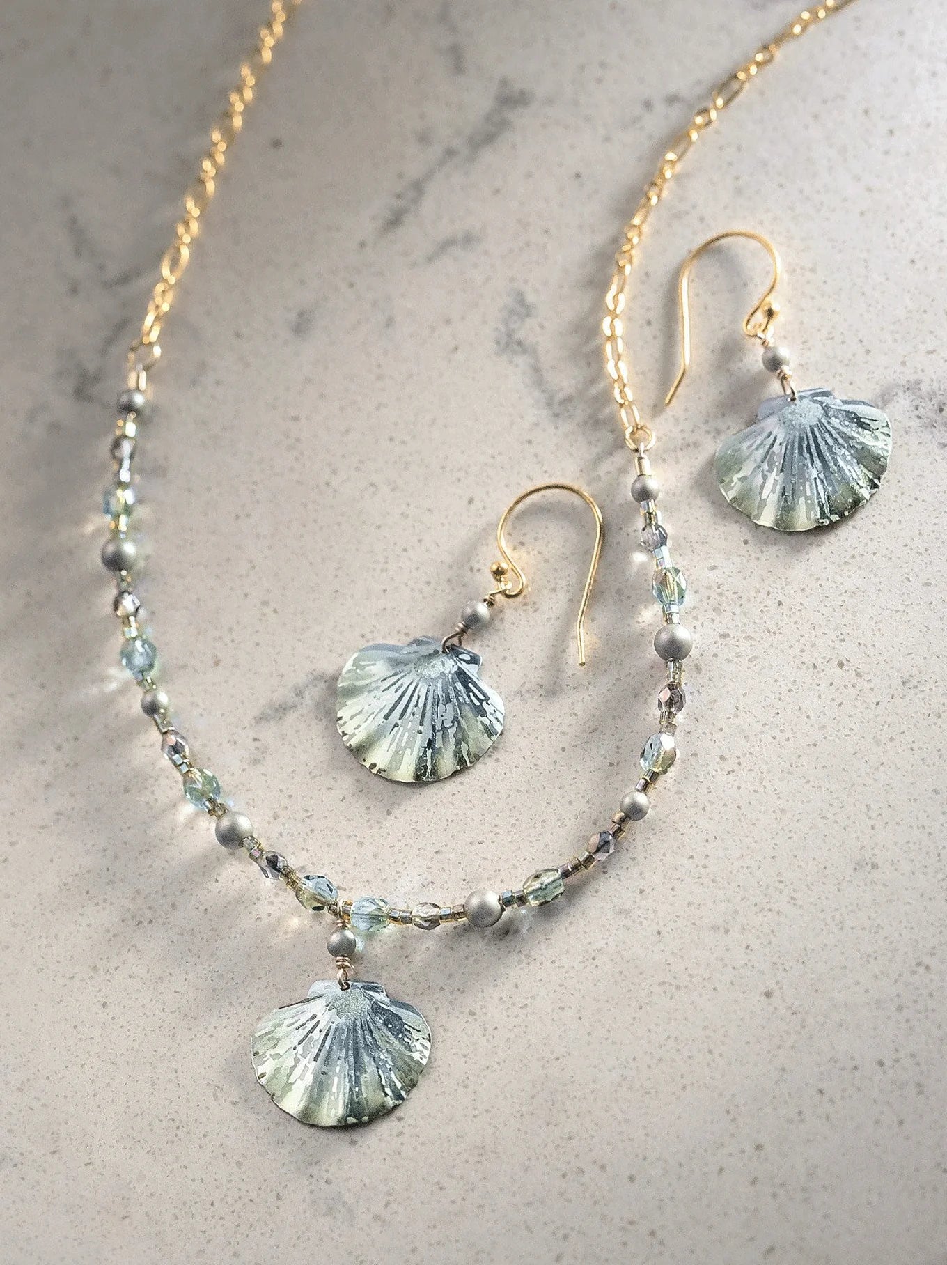 Holly Yashi Shelby Earrings - Sage    