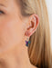 Holly Yashi Picaflor Earrings - Blue and Silver    