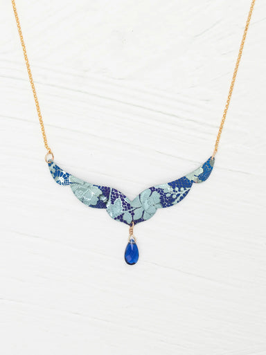 Holly Yashi Isla Necklace - Forever Blue    