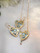 Holly Yashi Valena Necklace - Sky Blue    