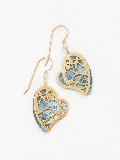 Holly Yashi Valena Earrings - Sky Blue    
