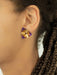 Holly Yashi Orla Post Earrings - Golden Mist    