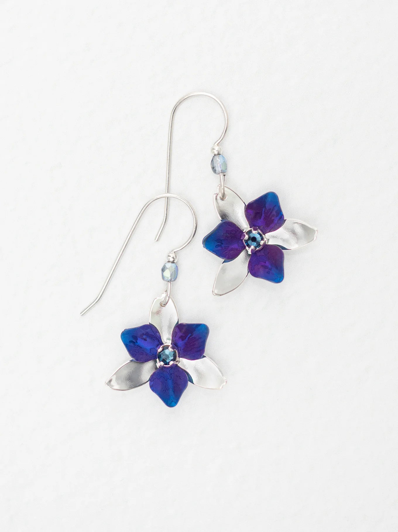 Holly Yashi Orla Drop Earrings - Velvet Indigo    