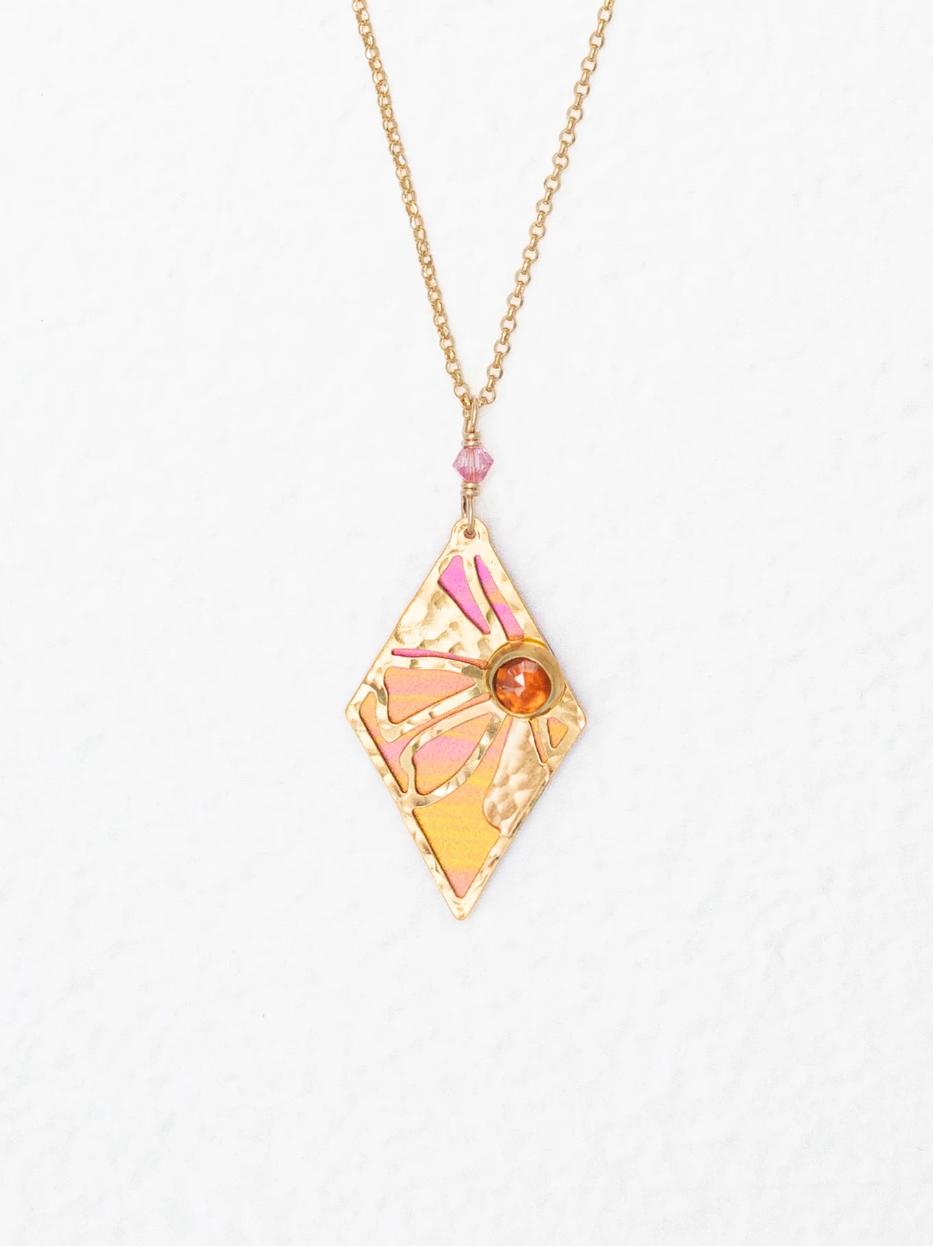 Holly Yashi Drew Necklace - Sunset    