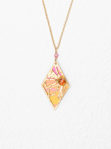 Holly Yashi Drew Necklace - Sunset    