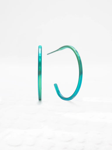 Holly Yashi Cyndi Hoop Earrings - Capri    