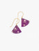 Holly Yashi Halley Earrings - Plum