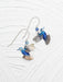 Holly Yashi Picaflor Earrings - Blue and Silver    