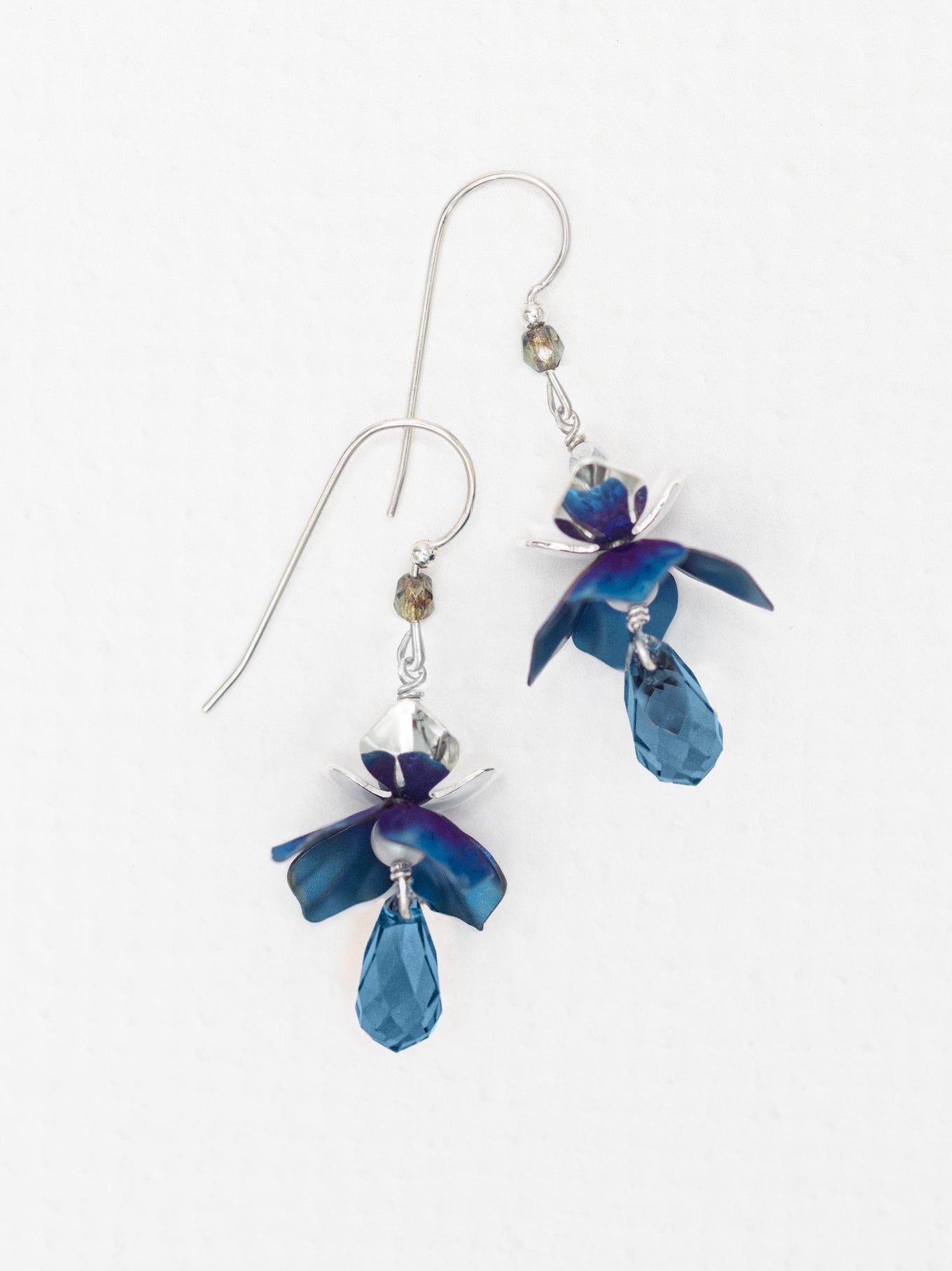 Holly Yashi Karis Earrings - Velvet Indigo    