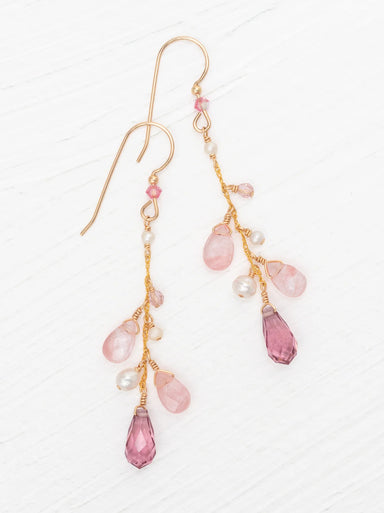Holly Yashi Gabriella Earrings - Blush    