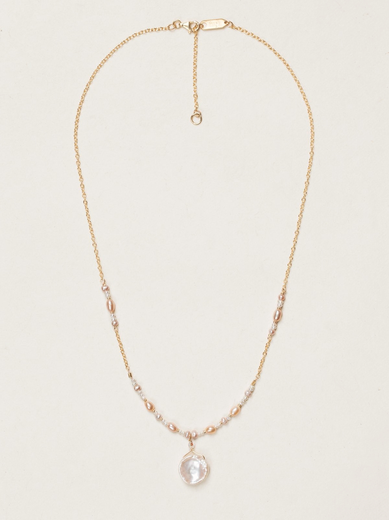 Holly Yashi Margaret Beaded Necklace - Blush    