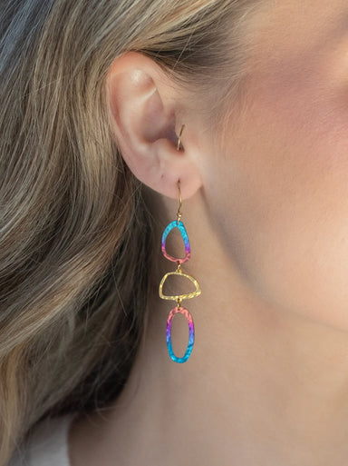 Holly Yashi Mardi Earrings - Multi Gold    