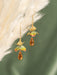 Holly Yashi Earrings - Karis Brilliant Amber    