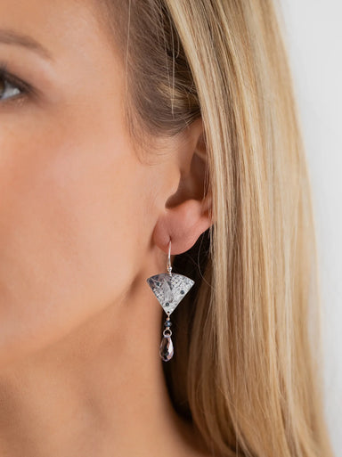 Holly Yashi Noel Earrings - Ice Blue    