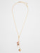 Holly Yashi Calla Lariat Necklace - Amber Dew    